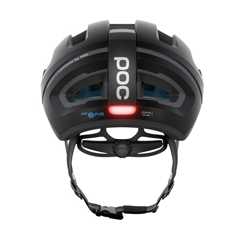 Велосипедный шлем с фонарем на солнечных батареях. POC Omne Eternal